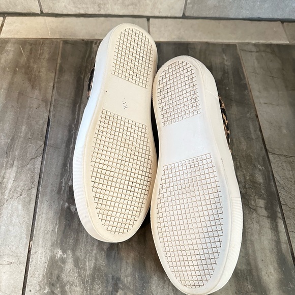 Steve Madden Leopard Print Slip-On Sneakers - Picture 9 of 9